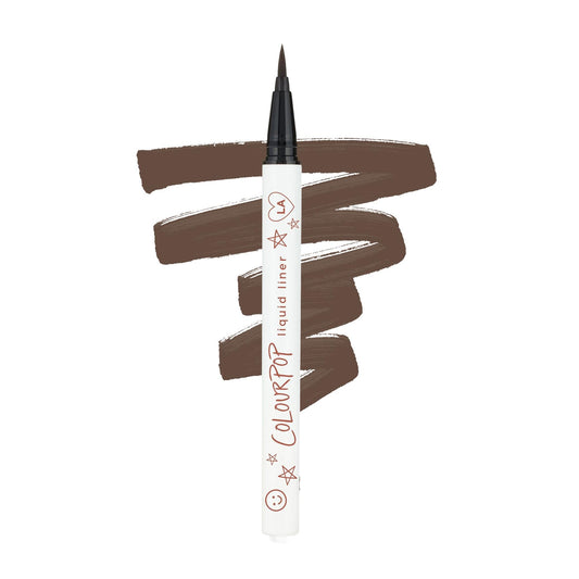 ColourPop BFF Liquid Liner - Precision Felt Tip Liquid Eyeliner Pen - High-Pigment & Buildable Colored Eyeliner with a Transfer Resistant Formula - Numero Uno (0.02 oz)