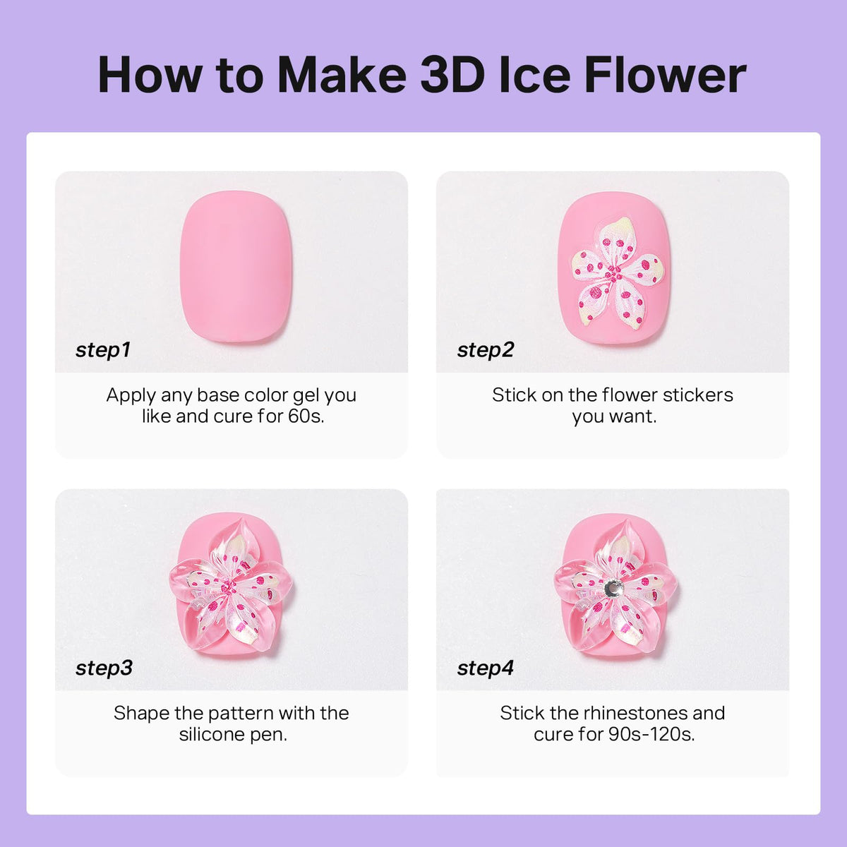 MIZHSE 3D Nail Scupting Gel for Nail Art, 6PCS Neon Colors Non-sticky