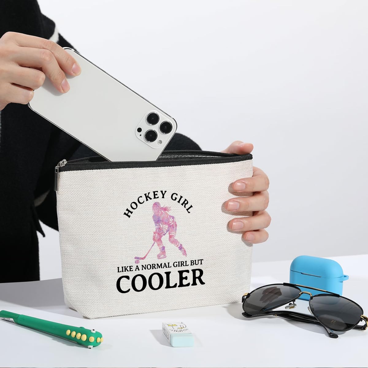 Funny Housewife Makeup Bag Gag Sarcastic Gifts Cosmetic Bags for Women