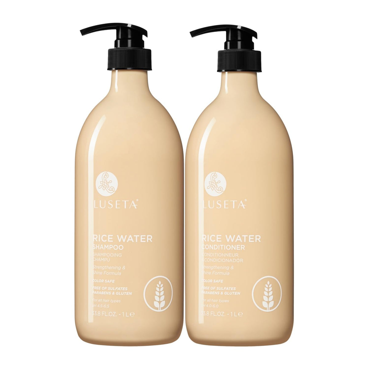 Luseta Biotin Shampoo and Conditioner Set, Thickening for Thinning Hair