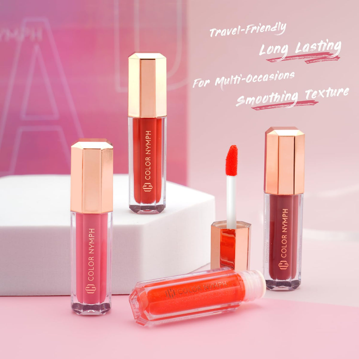 Color Nymph Makeup Kit for Teens Girls Beginners Travel Make up Set Green