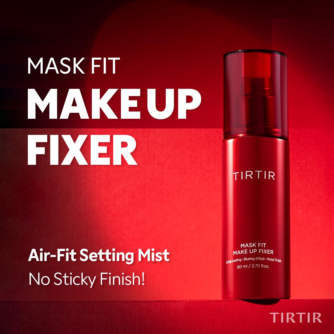 TIRTIR Mask Fit Make-up Fixer | 24H Transfer-Resistant Lightweight Non-Greasy Makeup Setting Spray 2.7 Fl Oz