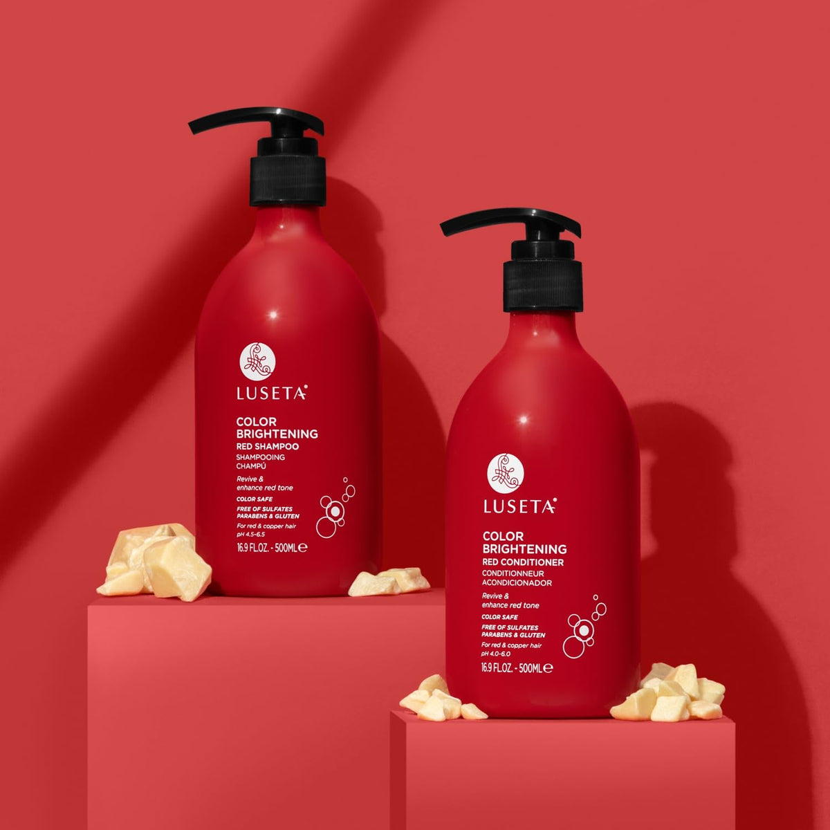 Luseta Rosemary Mint Shampoo and Conditioner Set for Hair Strengthening