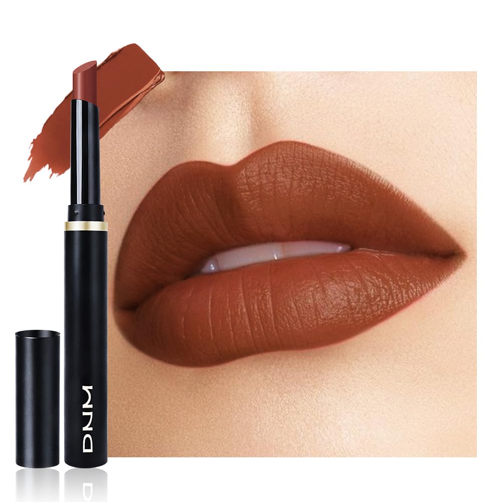 evpct Rich Rose Velvet Matte Lipstick Long Lasting Waterproof for Women