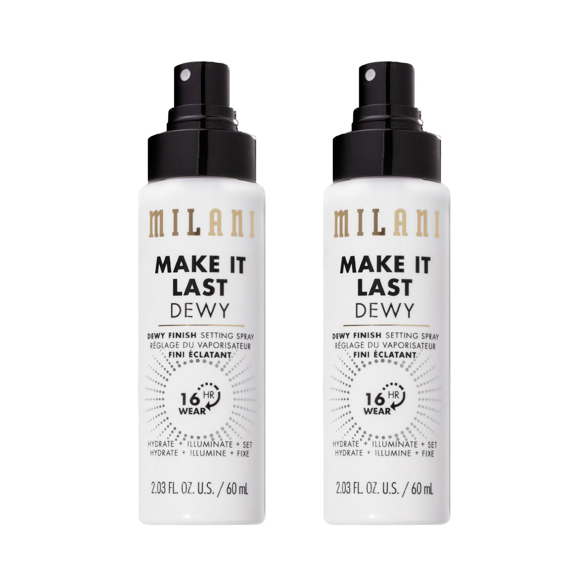 Milani Make It Last Microfine Mist Setting Spray for Makeup - 16 Hour Wear