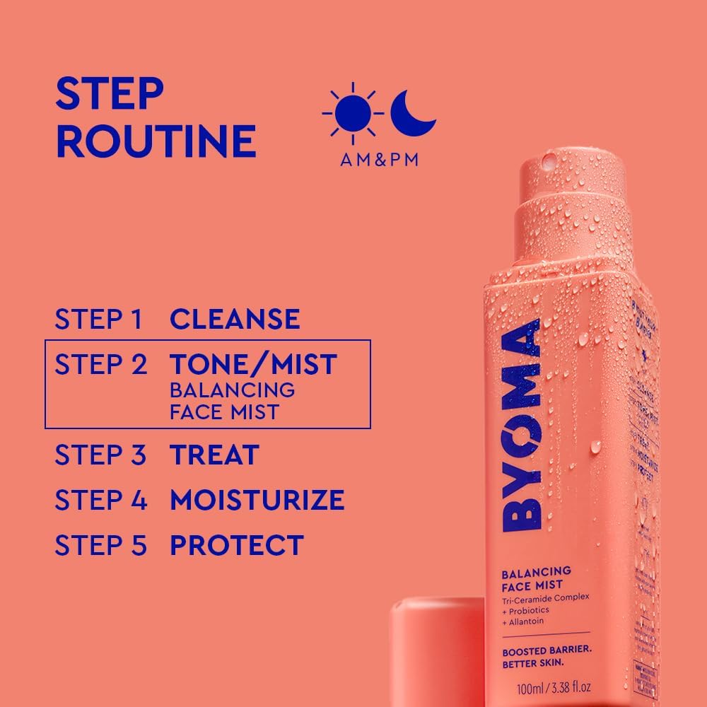 BYOMA Face Mist - Balancing Face Mist, pH Balanced Face Toner