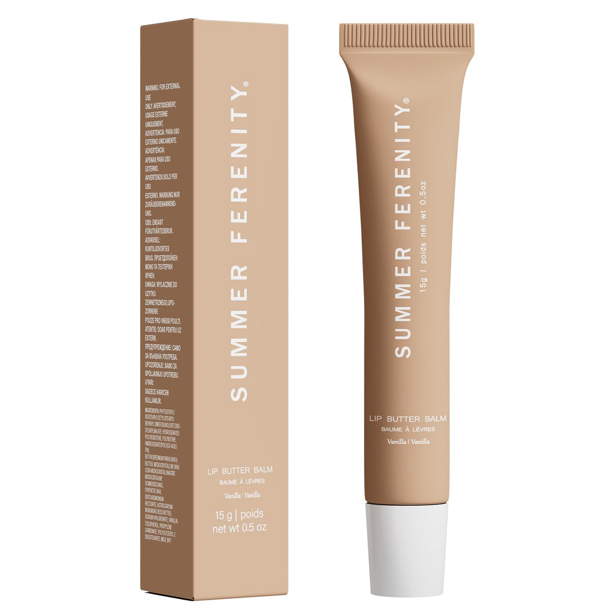 4 PCS Summer Lip Balm Tinted Lip Butter Balm - Conditioning Lip Mask,Ultra-Hydrating,Instant Moisture, Shine,Hydration - Sheer-Tinted,Soothing Lip Care - 0.5 Fl Oz (Pack of 4)