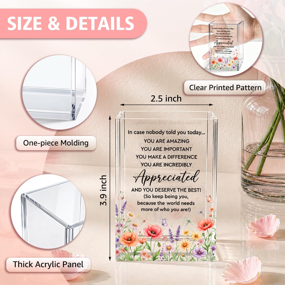 Beautiful Girl You Can Acrylic Pencil Holder Cup Gifts for Daughter