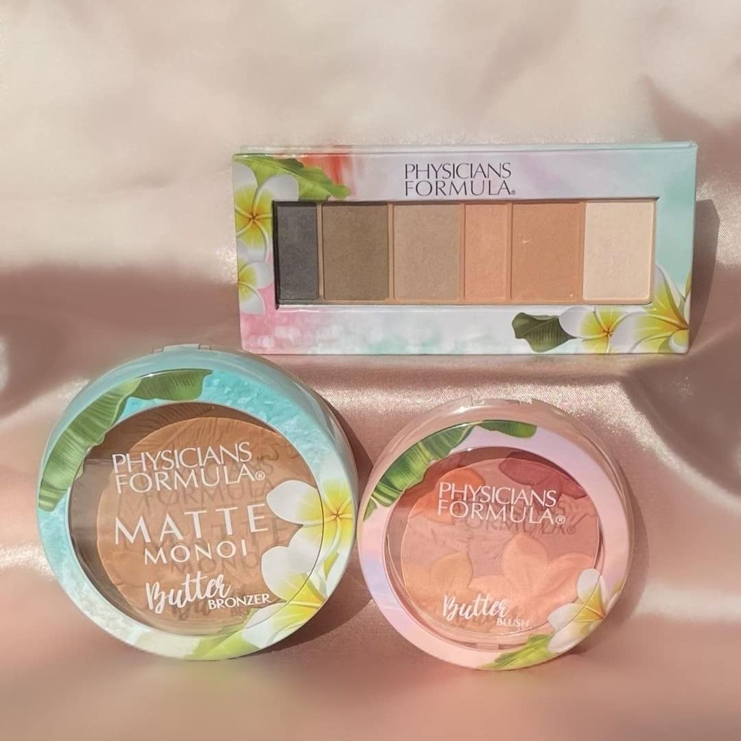 Physicians Formula Eyeshadow Bouquet, 12-Shade Palette with Shimmer, Matte & Satin Finishes, Enriched with Rose Extract – Rose All Play