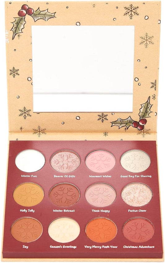 eyeshadow palette Disney Winnie The Pooh Holiday 12 Colors (10886755)