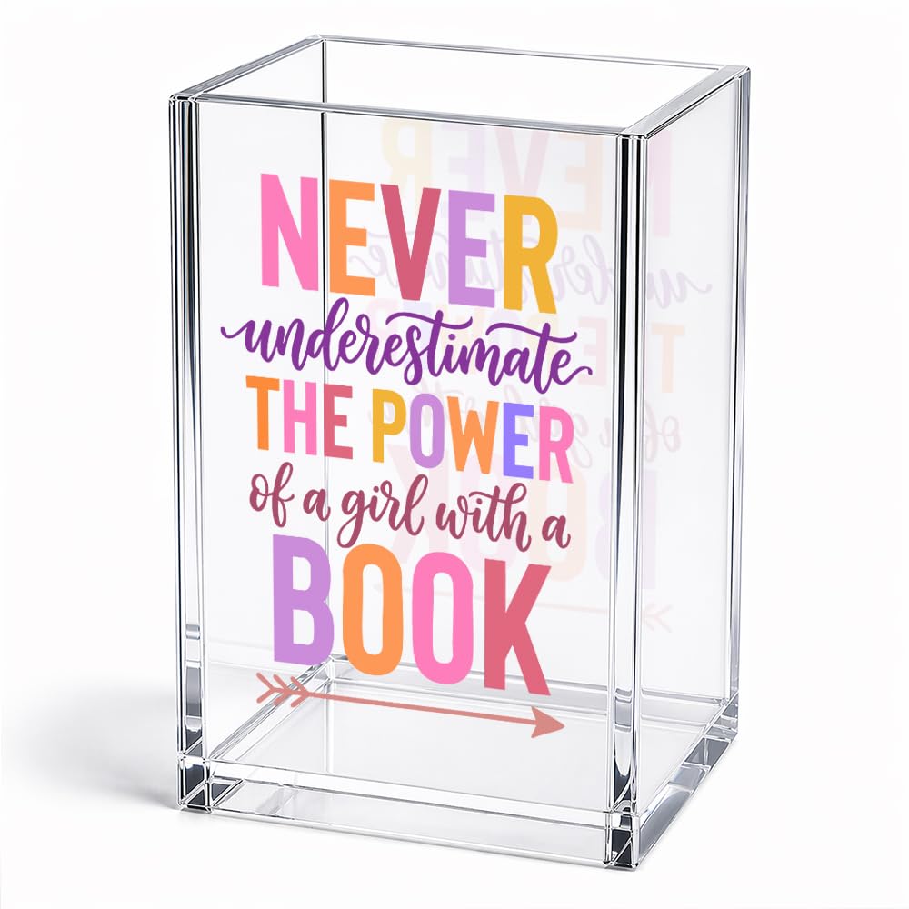 Beautiful Girl You Can Acrylic Pencil Holder Cup Gifts for Daughter