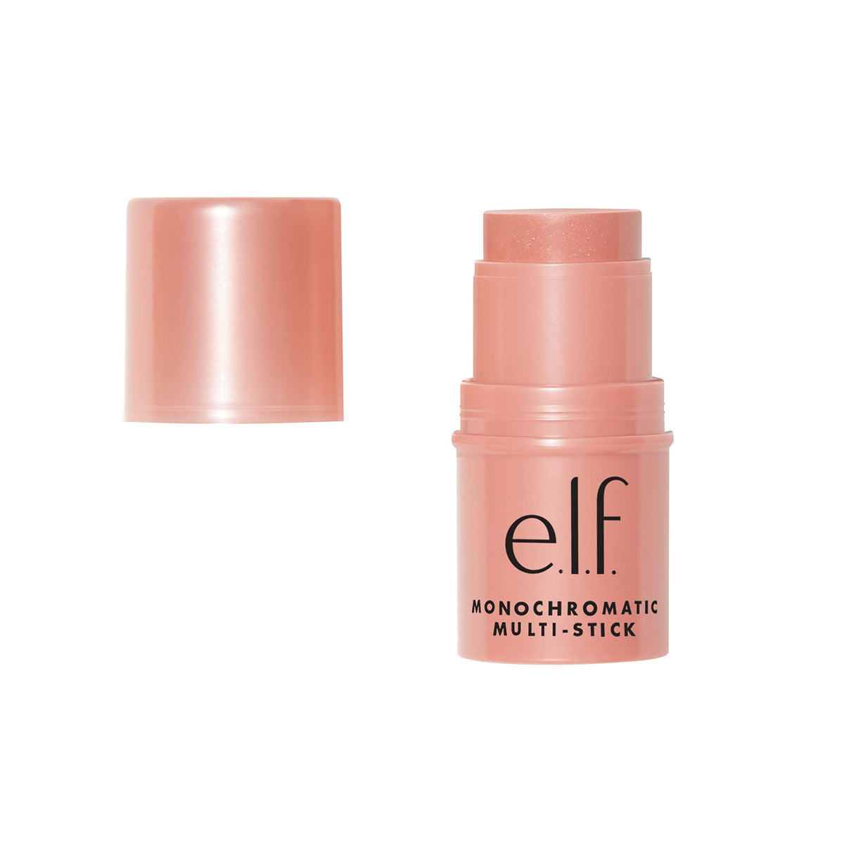 e.l.f., Monochromatic Multi Stick, Creamy, Lightweight, Versatile, Luxurious, Adds Shimmer, Easy To Use On The Go, Blends Effortlessly, Sparkling Rose, 0.17 Oz