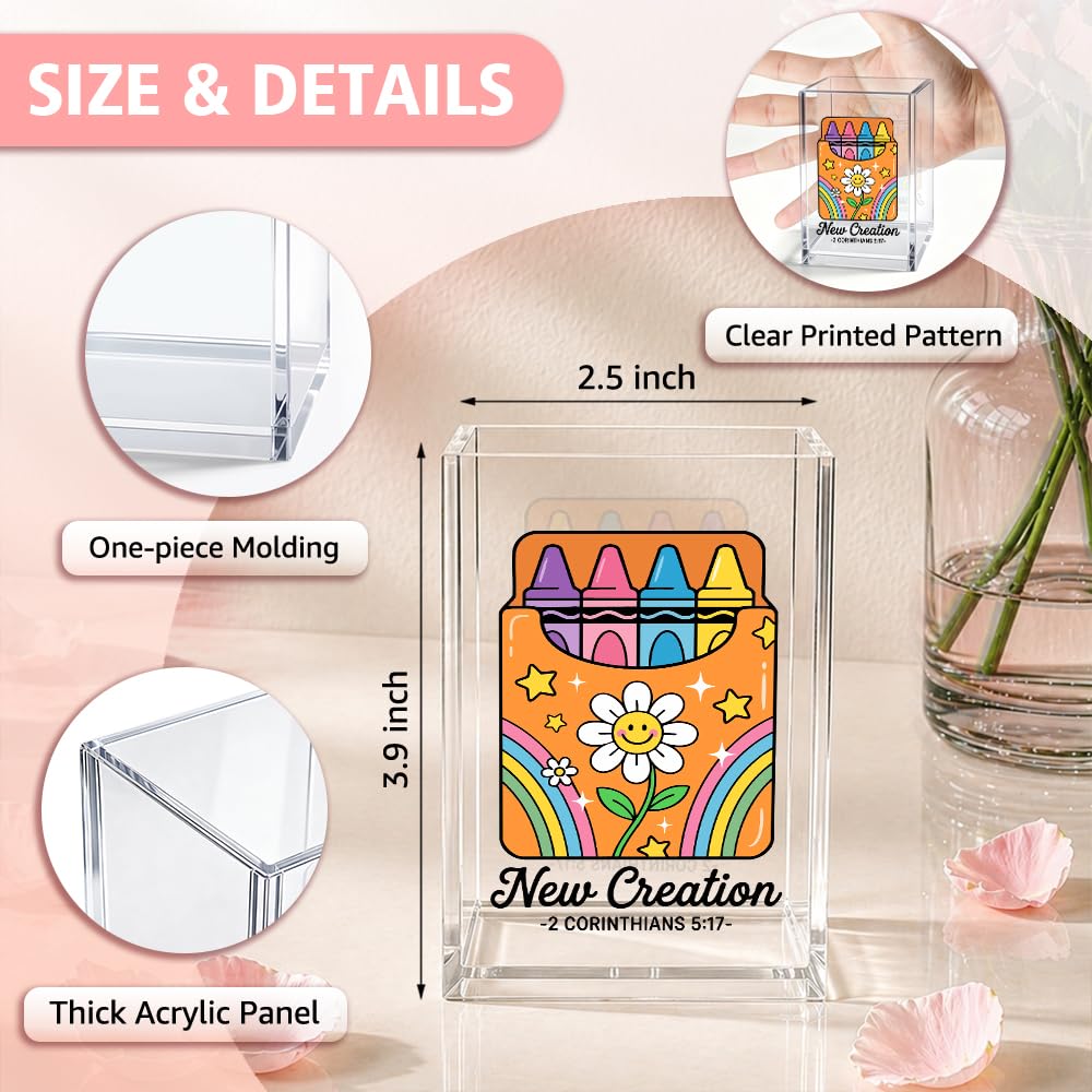 Beautiful Girl You Can Acrylic Pencil Holder Cup Gifts for Daughter