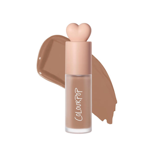 ColourPop Liquid Bronzer for Face - Buildable, Lightweight Liquid Contour + Makeup Bronzer - Blendable, Hydrating Formula with Squalane + Vitamin E - Cool Toned Neutral Tan, West Beach (0.27 oz)
