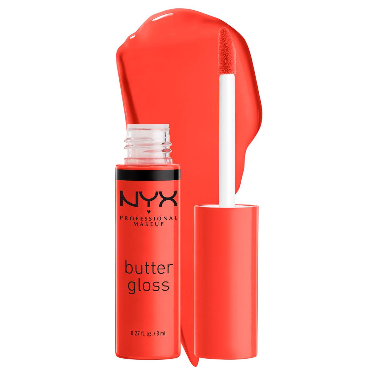 NYX PROFESSIONAL MAKEUP Butter Gloss, Non-Sticky Lip Gloss - Rocky Road (Wine)