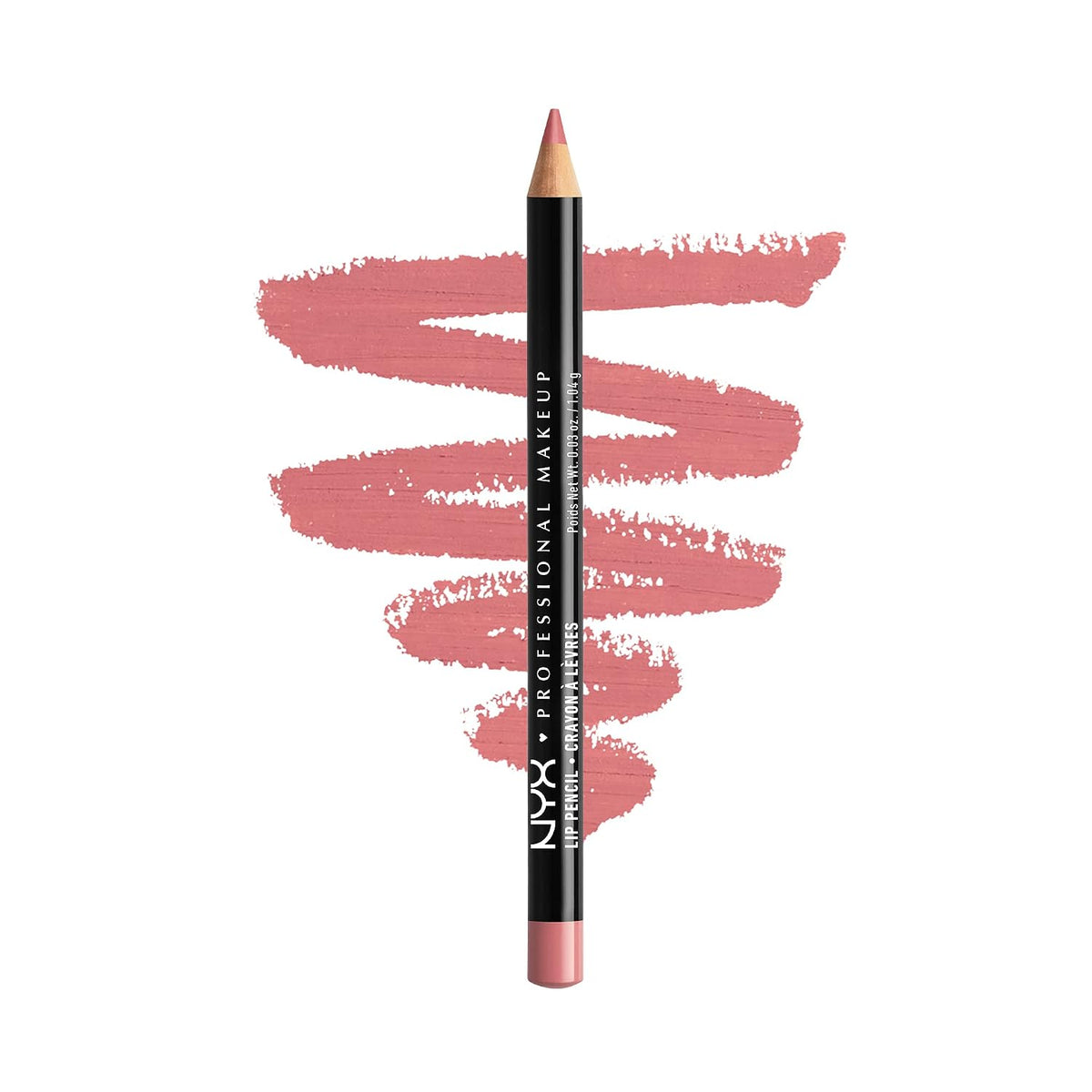 NYX PROFESSIONAL MAKEUP Slim Lip Pencil, Long-Lasting Creamy Lip Liner - Espresso