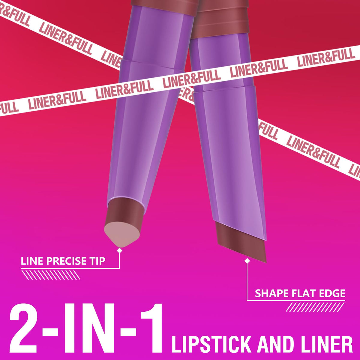 12Pcs Matte Liquid Lipstick and Lip Liner Set, Lip Makeup Combo (Set A)