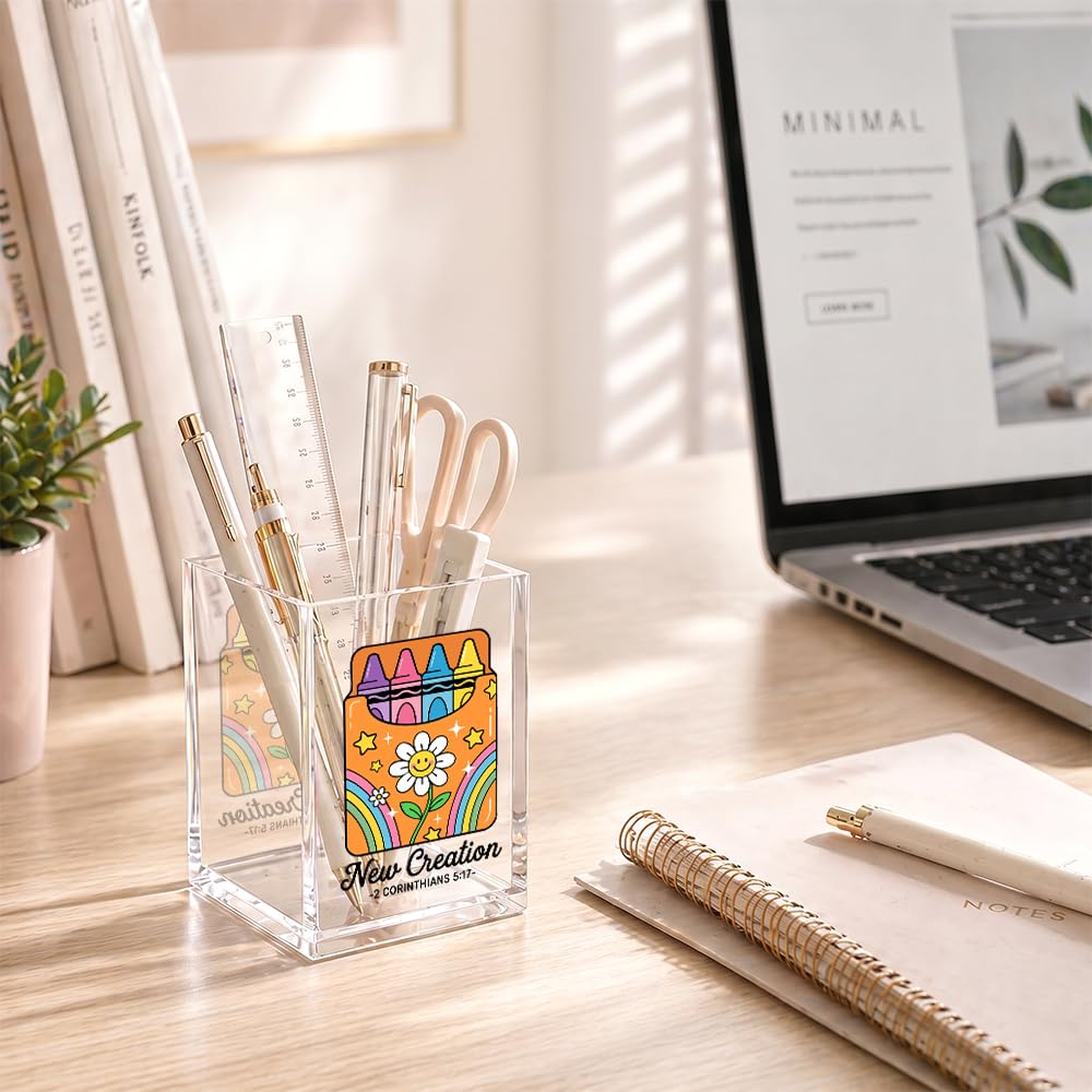 Beautiful Girl You Can Acrylic Pencil Holder Cup Gifts for Daughter