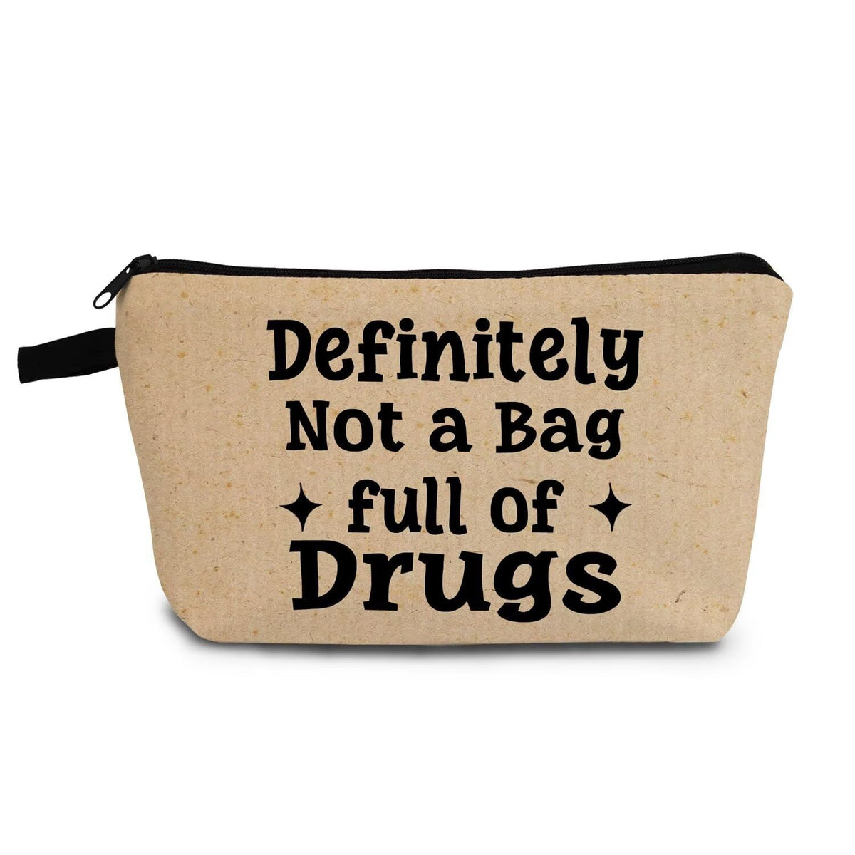 Funny Quote Print Small Cosmetic Bag -1