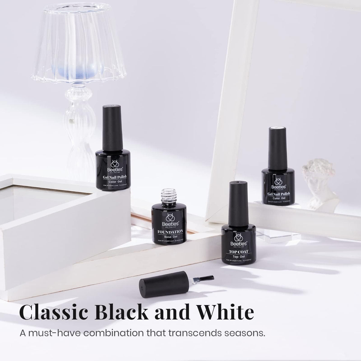 beetles Gel Polish Whispers of Love Jelly Gel Nail Polish Set, 6 Colors