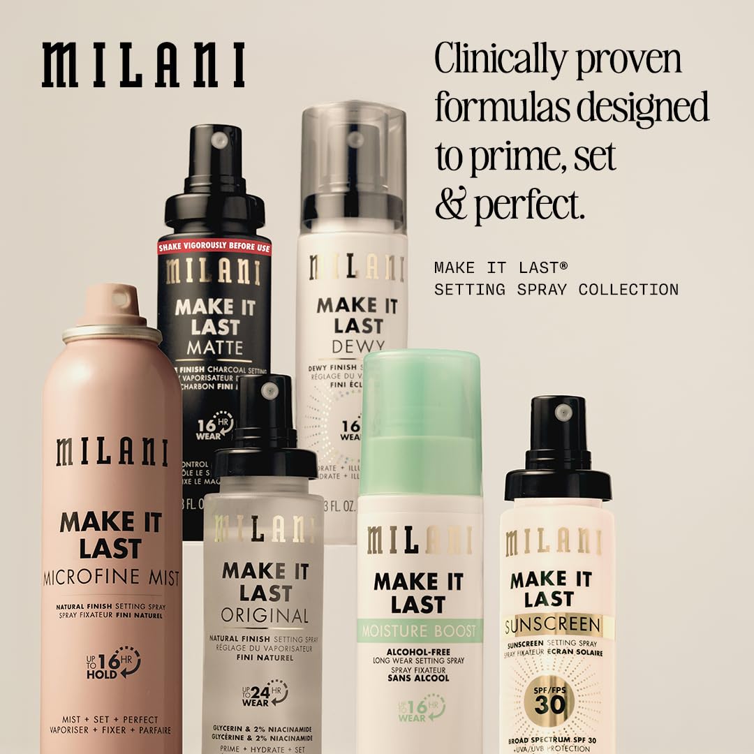 Milani Make It Last Microfine Mist Setting Spray for Makeup - 16 Hour Wear