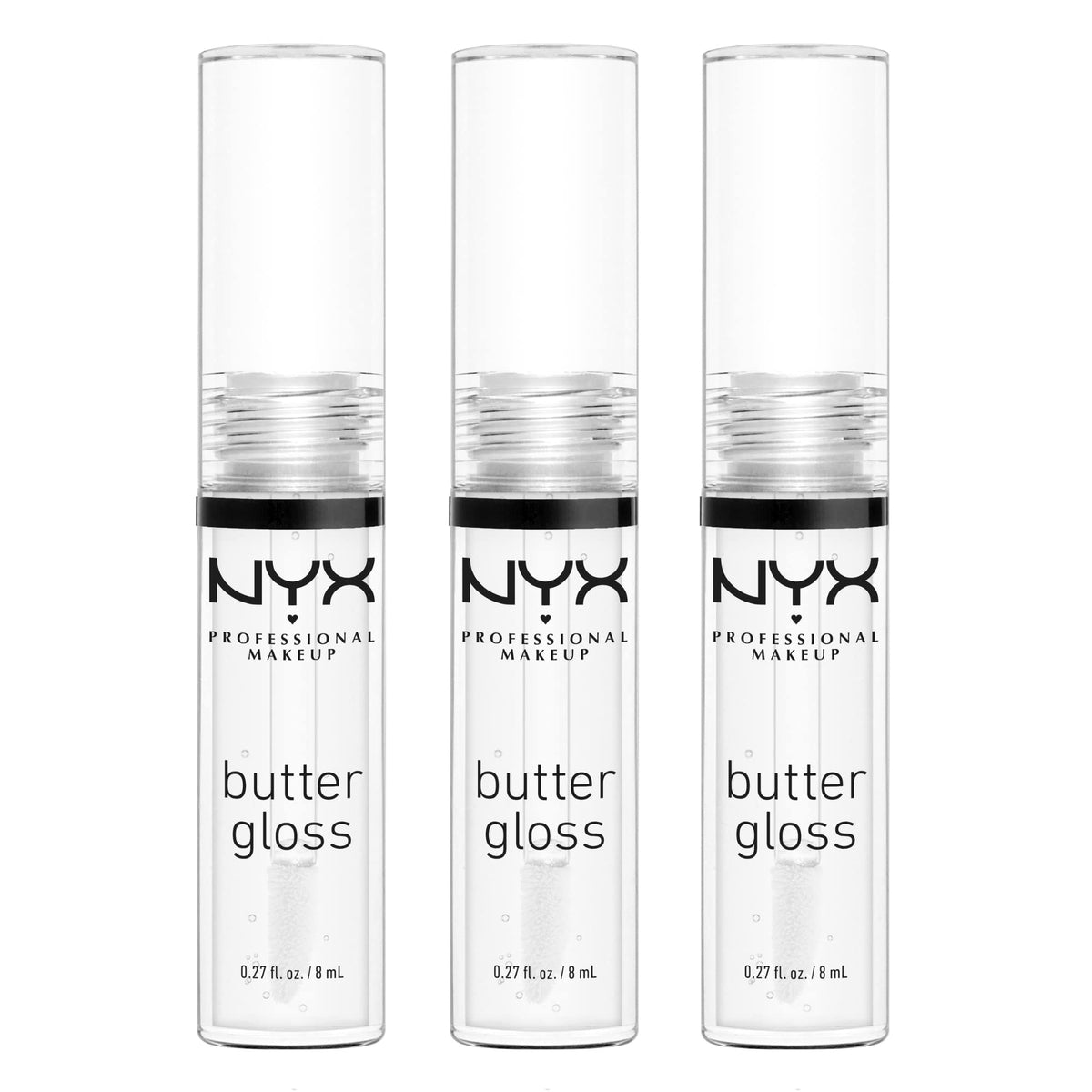 NYX PROFESSIONAL MAKEUP Butter Gloss, Non-Sticky Lip Gloss - Rocky Road (Wine)