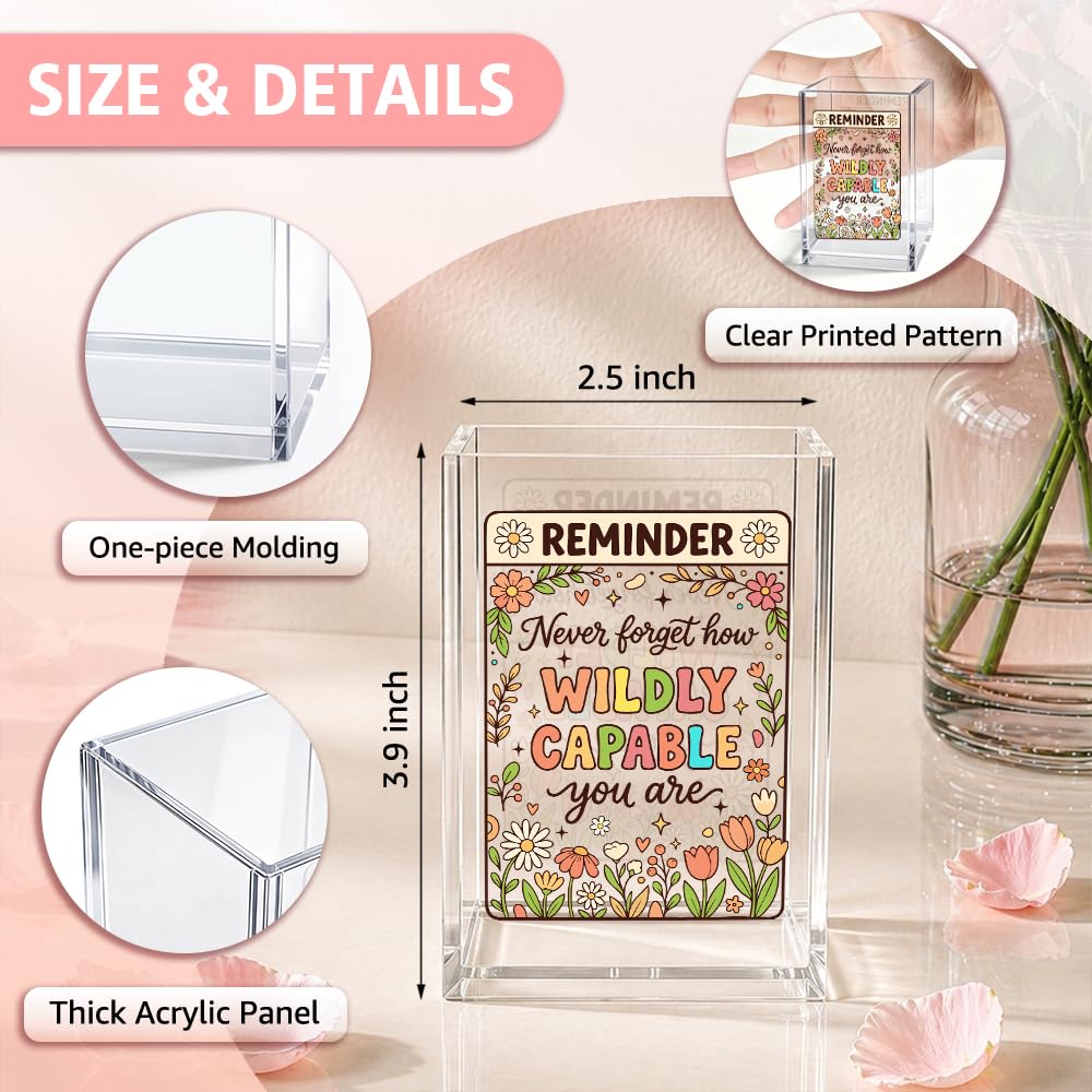 Beautiful Girl You Can Acrylic Pencil Holder Cup Gifts for Daughter