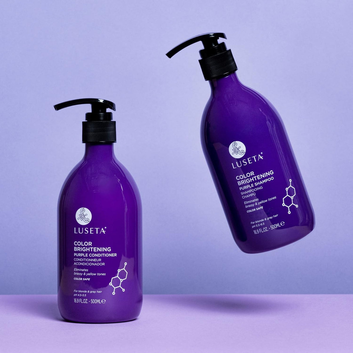 Luseta Rosemary Mint Shampoo and Conditioner Set for Hair Strengthening