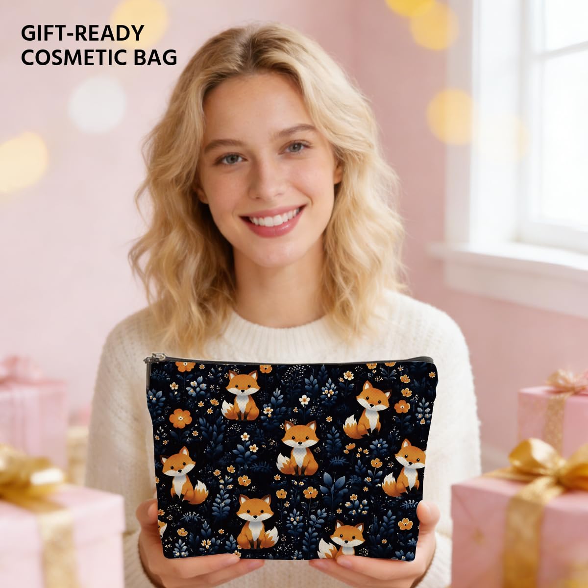 Funny Poisons Makeup Bag, Witchy Gifts Cosmetic Bag Travel Toiletry Bags