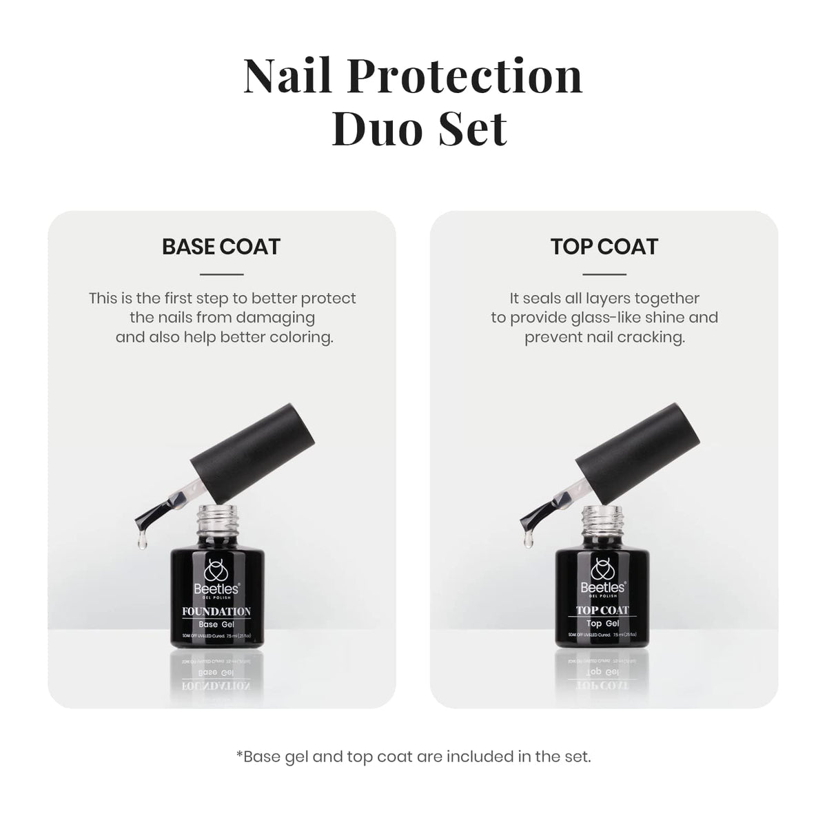 beetles Gel Polish Whispers of Love Jelly Gel Nail Polish Set, 6 Colors