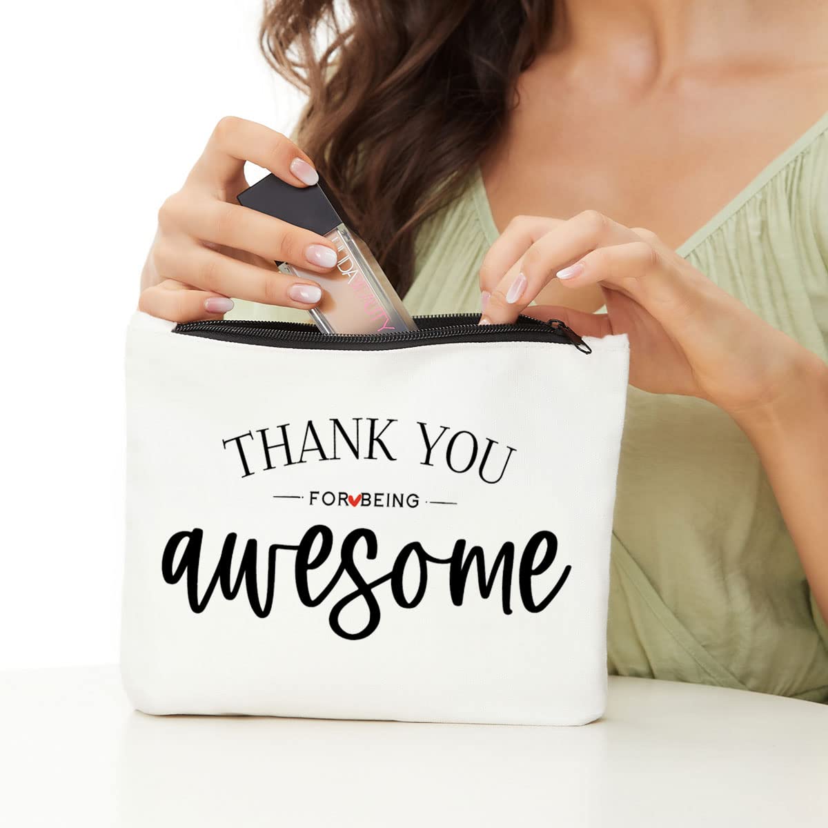Funny Gifts for Women Makeup Bag Friendship Gifts Cosmetic Bag Zipper Pouch
