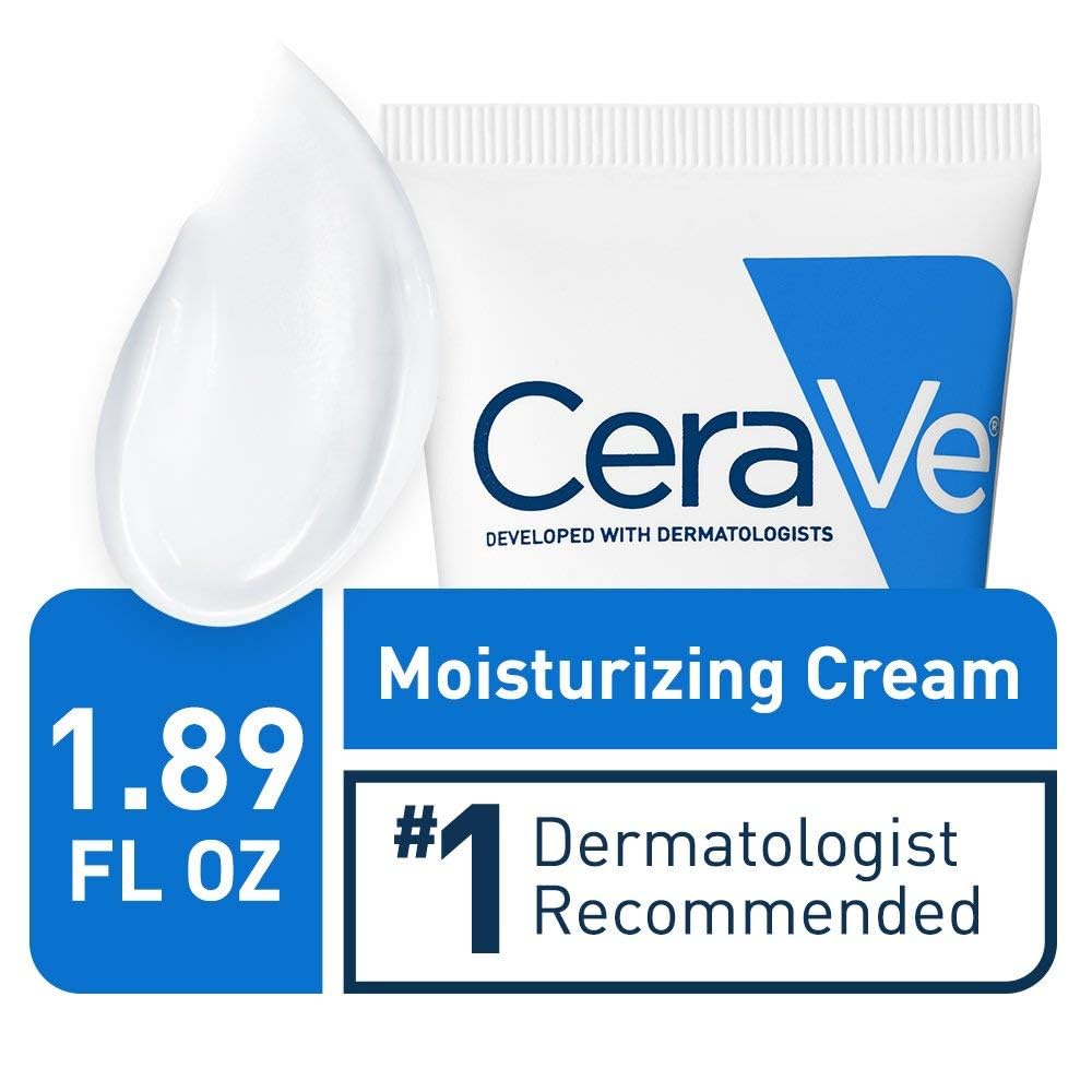 CeraVe Moisturizing Cream, Face Body Moisturizer, Normal to Dry Skin, 8 Fl Oz