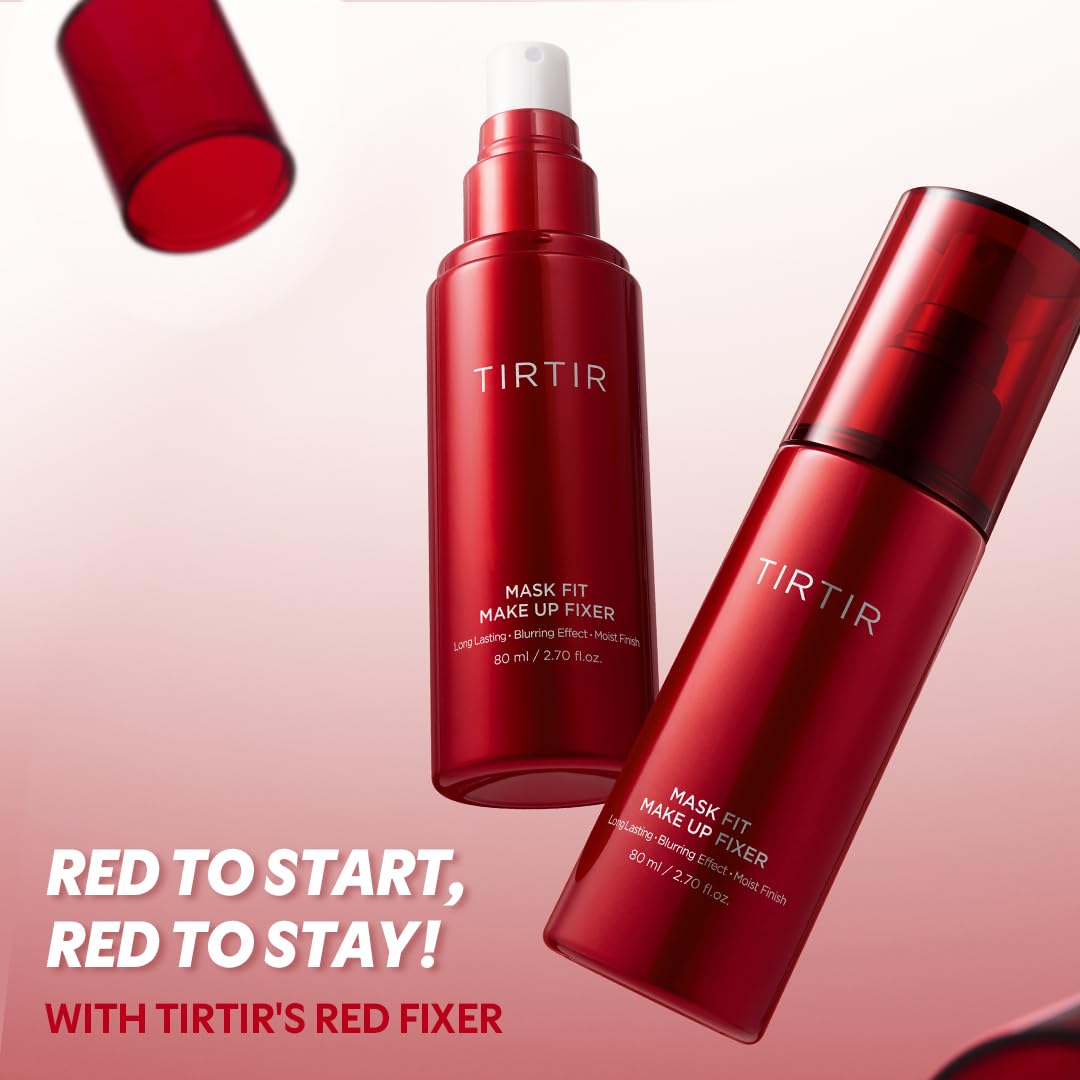 TIRTIR Mask Fit Make-up Fixer | 24H Transfer-Resistant Lightweight Non-Greasy Makeup Setting Spray 2.7 Fl Oz