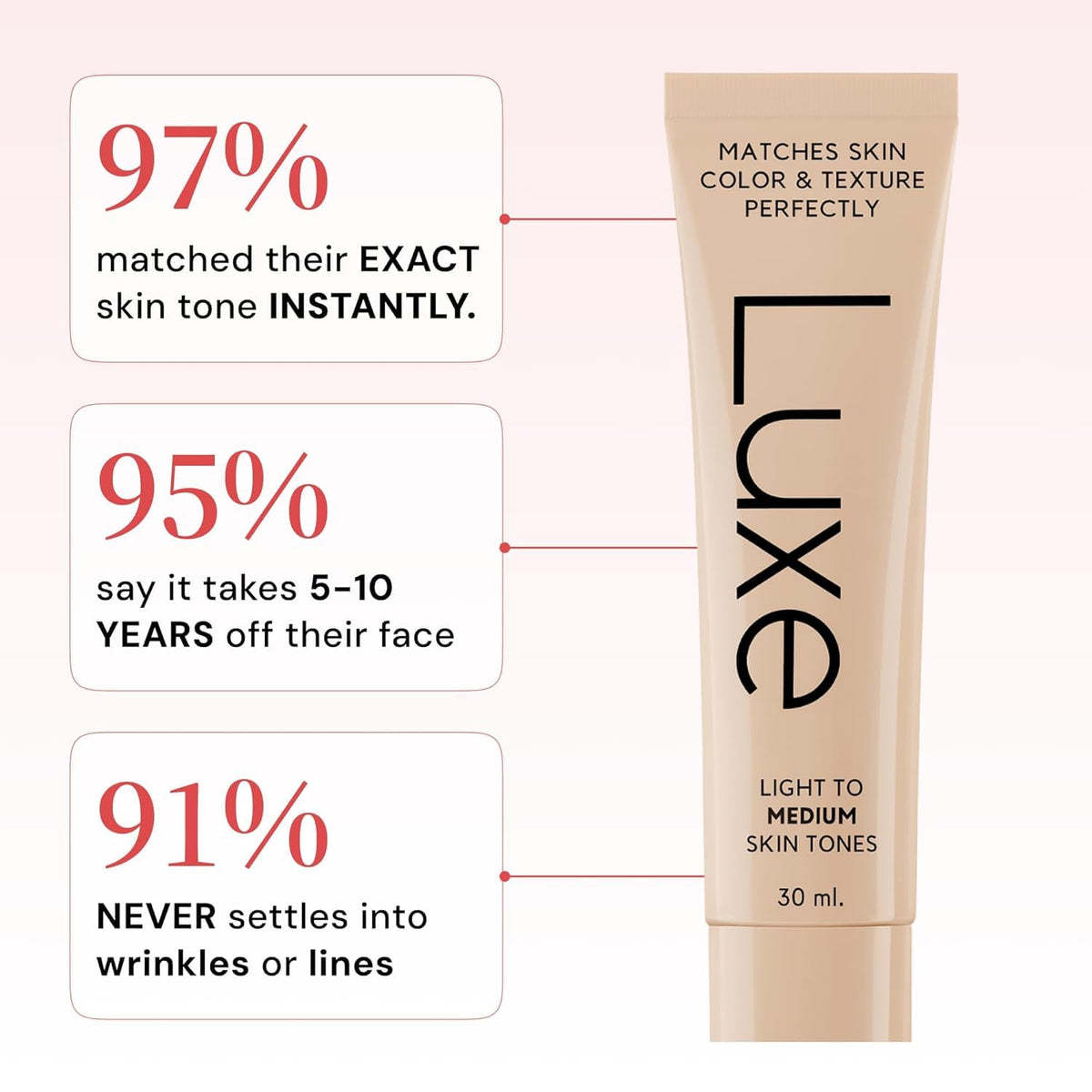 Luxe Color Changing Foundation – Light