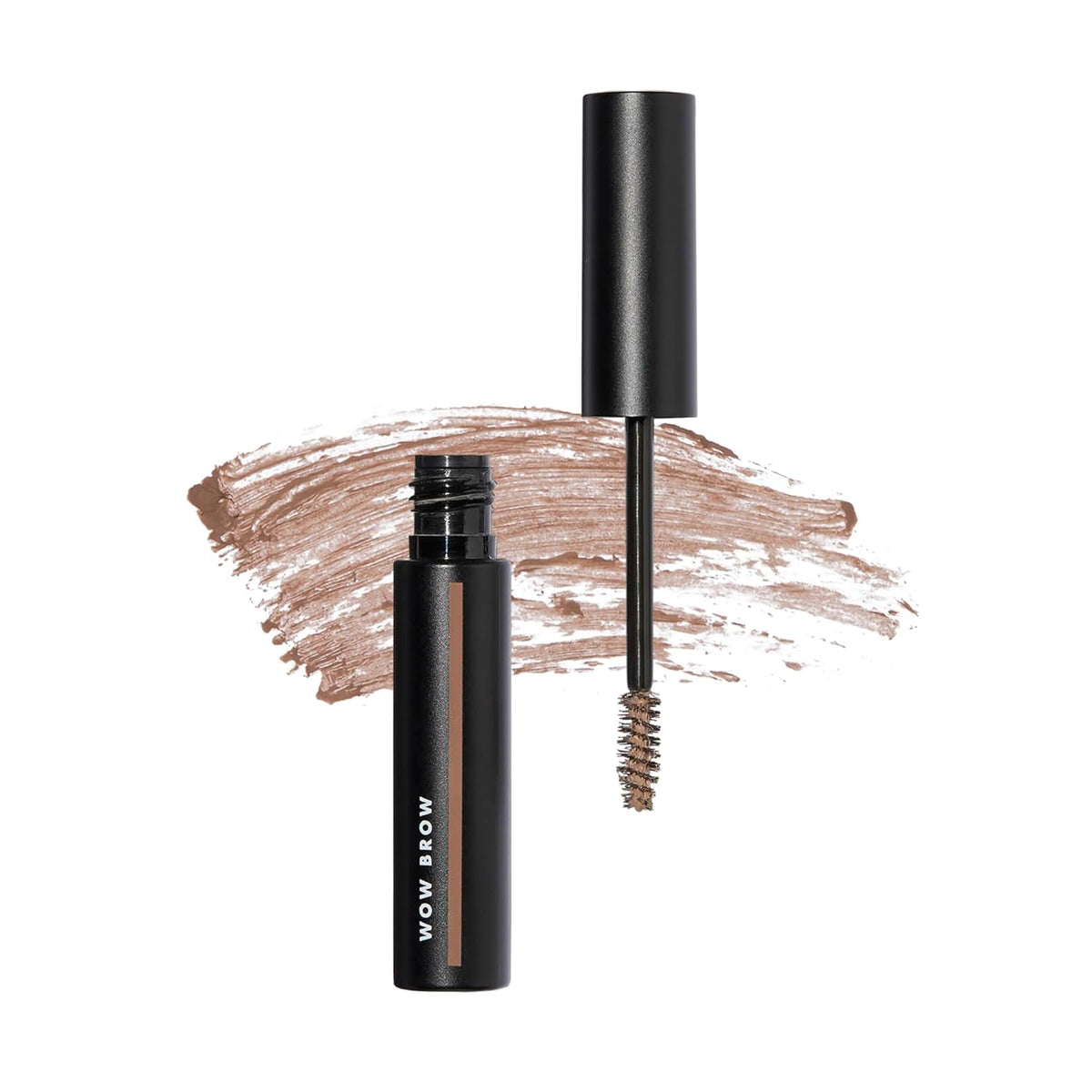e.l.f. Wow Brow Gel, Volumizing, Buildable, Wax-Gel Hybrid, Creates Full, Voluminous-Looking Brows, Locks Brow Hairs In Place, Neutral Brown, Fiber-Infused 3.5g