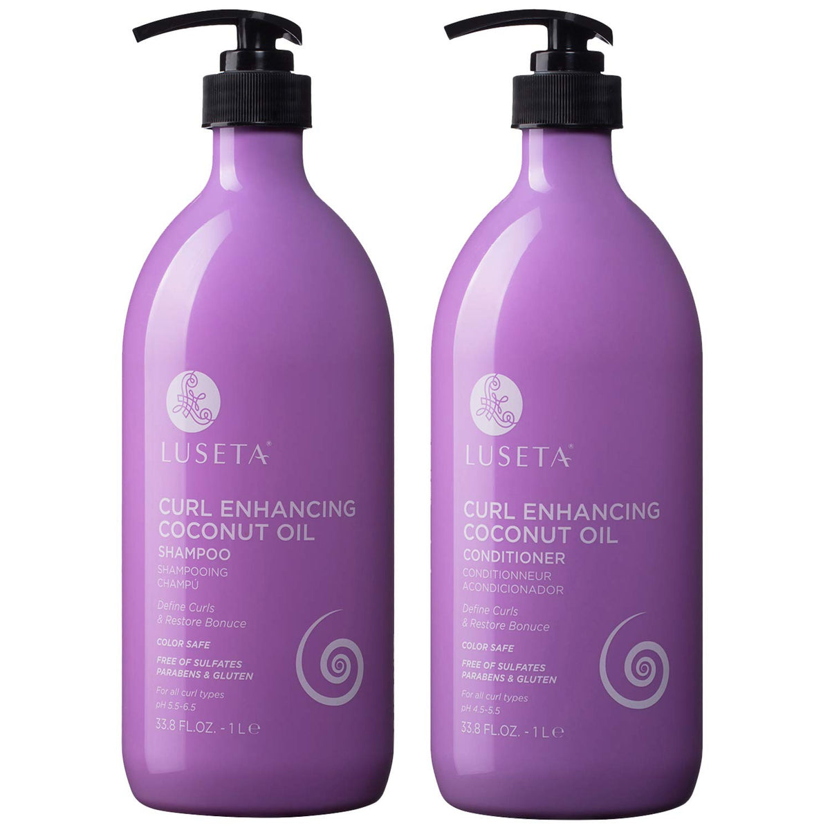 Luseta Biotin Shampoo and Conditioner Set, Thickening for Thinning Hair