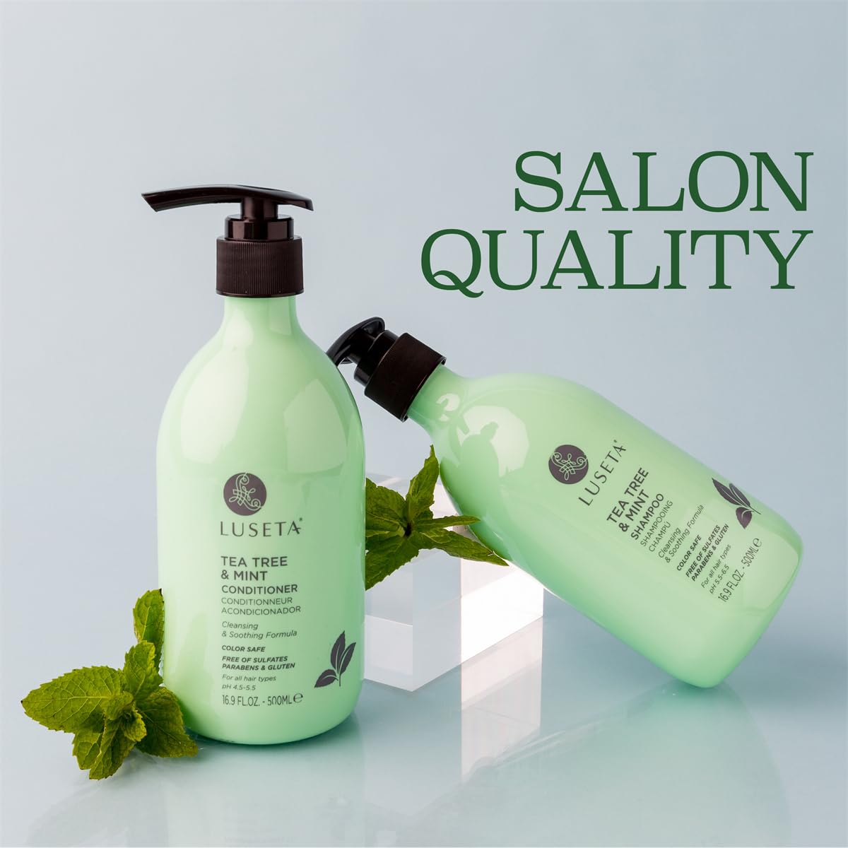 Luseta Biotin Shampoo and Conditioner Set, Thickening for Thinning Hair