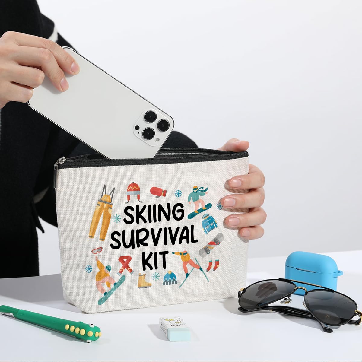 Funny Housewife Makeup Bag Gag Sarcastic Gifts Cosmetic Bags for Women