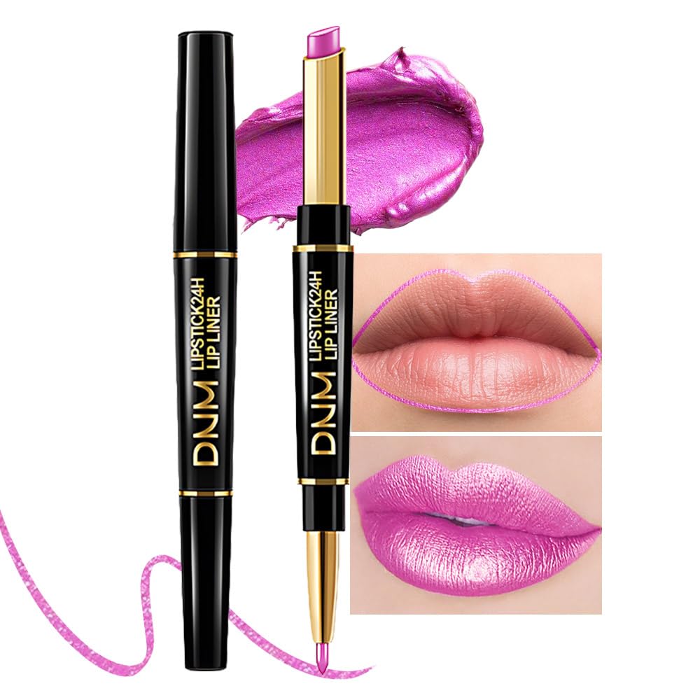 evpct 3Pcs Chestnut Nude Brown Matte Lip Liner and Lipstick Combo Set Kit for Women Antique Rose Magic Lipstick 24 Hours Original Lip Liner Makeup Stain Long Lasting Waterproof Smudge Proof labial