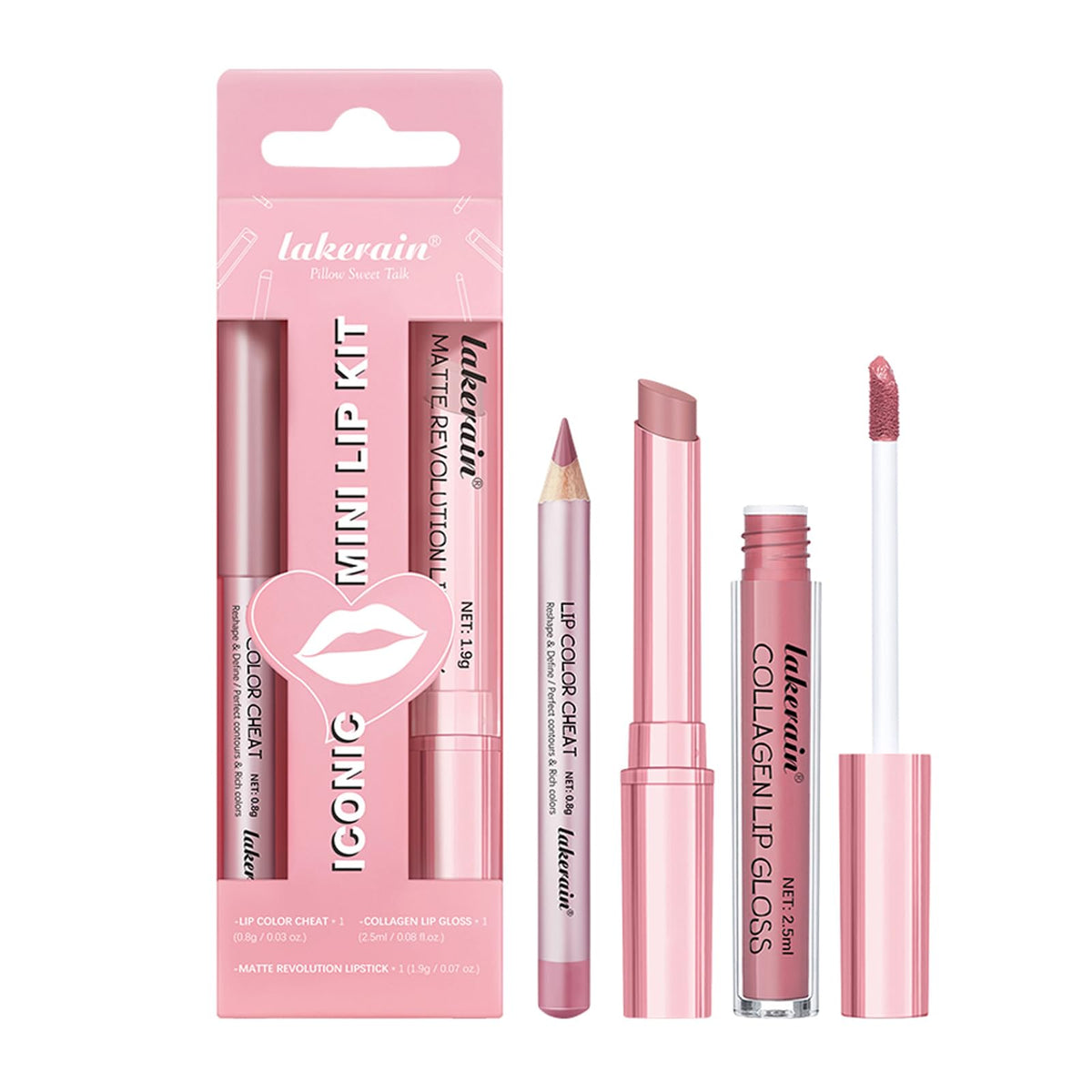 12Pcs Matte Liquid Lipstick and Lip Liner Set, Lip Makeup Combo (Set A)