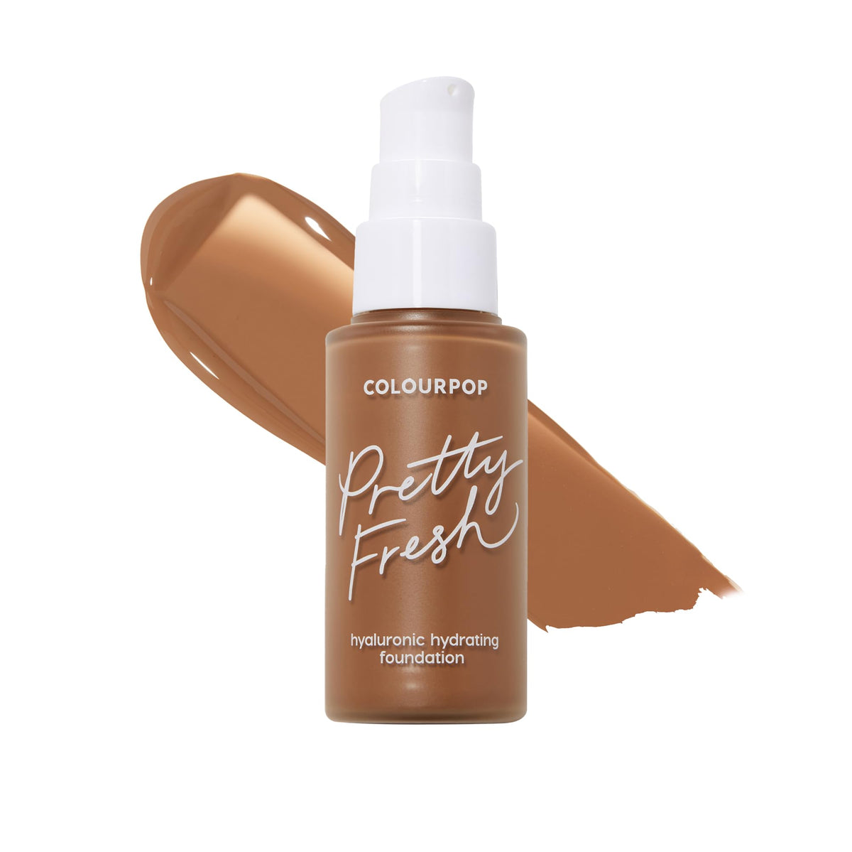 ColourPop Pretty Fresh Liquid Foundation - Hydrating Foundation with Medium, Buildable Coverage & a Natural Finish - Enriched with Hyaluronic Acid & Coconut Water - Light 70W (1 oz)