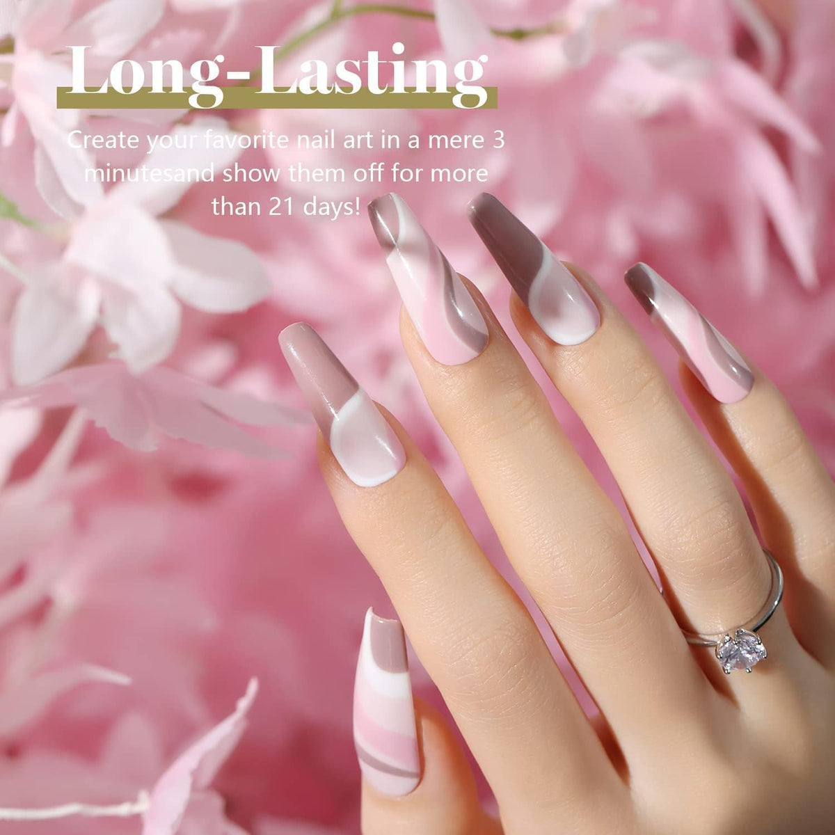 beetles Gel Polish Whispers of Love Jelly Gel Nail Polish Set, 6 Colors