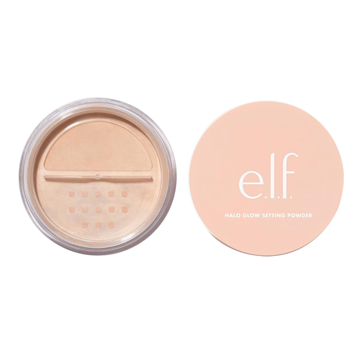 e.l.f. Halo Glow Soft Focus Setting Powder, Silky & Creates Soft Glow Without Shine, Smooths Pores & Lines, Vegan & Cruelty-Free, Light