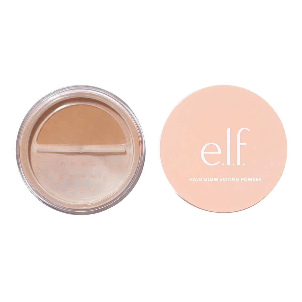 e.l.f. Halo Glow Soft Focus Setting Powder, Silky & Creates Soft Glow Without Shine, Smooths Pores & Lines, Vegan & Cruelty-Free, Light