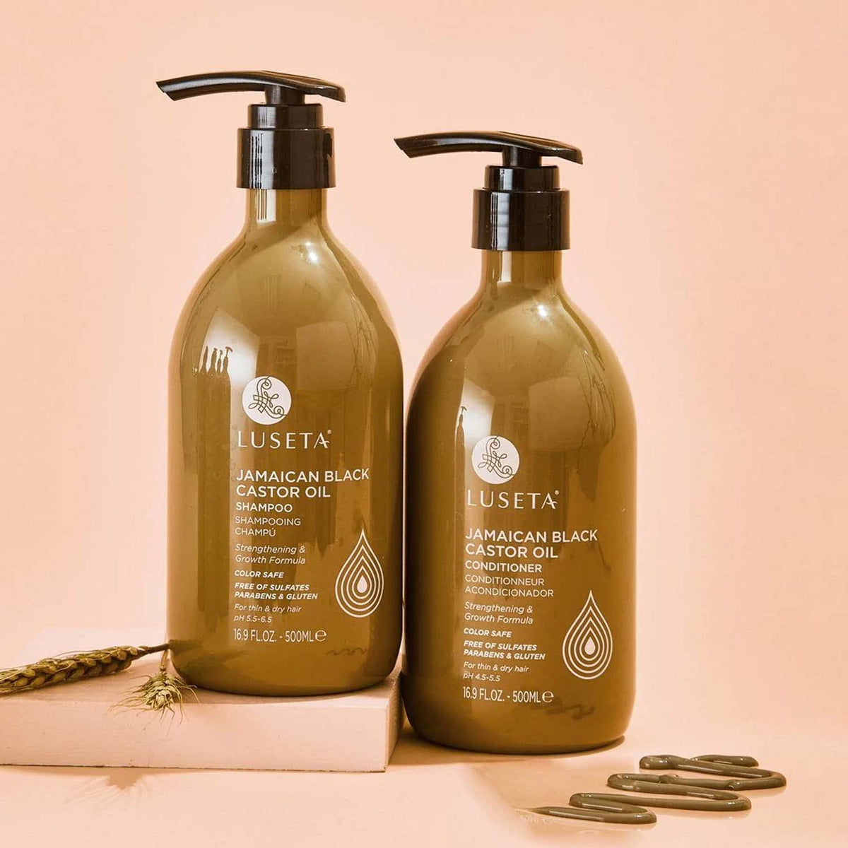 Luseta Biotin Shampoo and Conditioner Set, Thickening for Thinning Hair