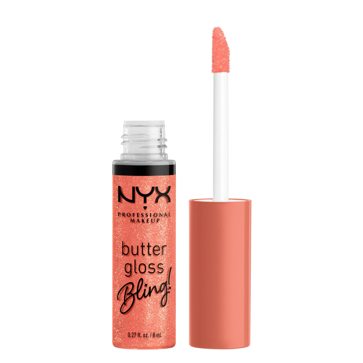 NYX PROFESSIONAL MAKEUP Butter Gloss, Non-Sticky Lip Gloss - Rocky Road (Wine)