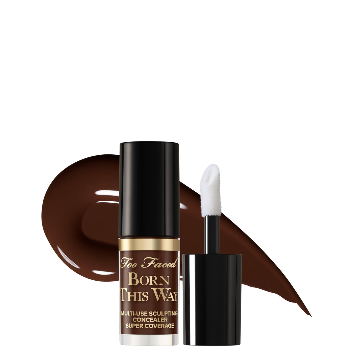 Too Faced Born This Way Super Coverage Multi-Use Concealer | Full-Coverage Hydrating Concealer for Dark Circles & Blemishes with Natural Finish | Hyaluronic Acid & Coconut Water