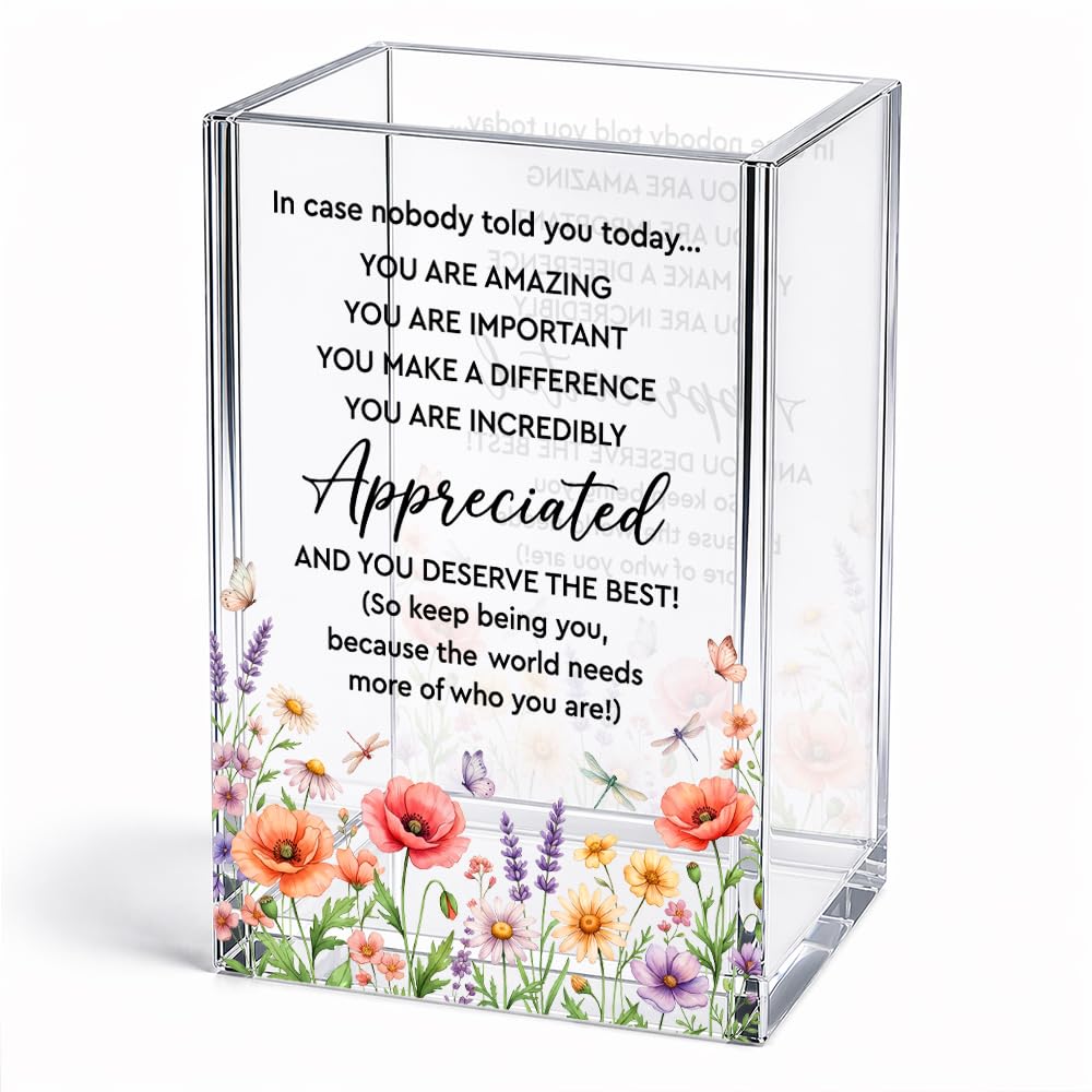 Beautiful Girl You Can Acrylic Pencil Holder Cup Gifts for Daughter