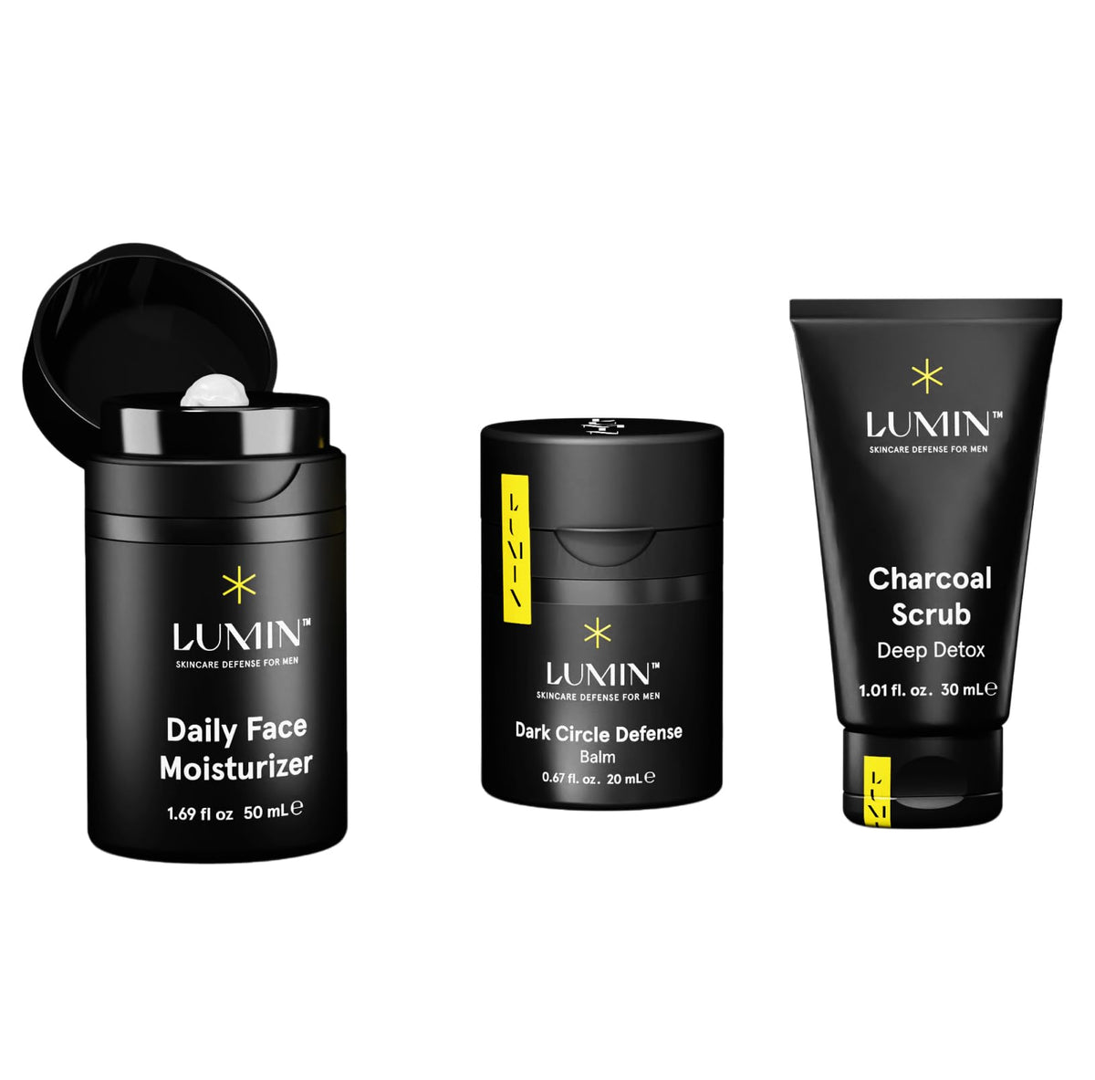 Lumin Smooth Operator Skincare Kit for Men | Face Wash Scrub & Moisturizer