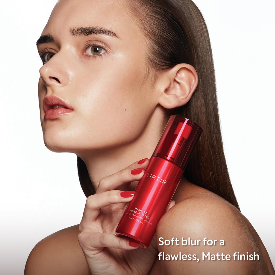 TIRTIR Mask Fit Make-up Fixer | 24H Transfer-Resistant Lightweight Non-Greasy Makeup Setting Spray 2.7 Fl Oz